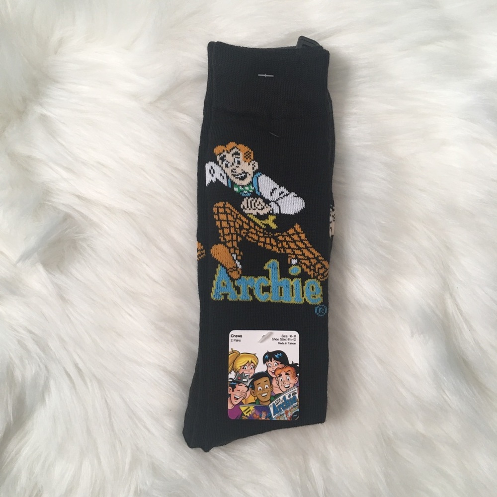 Men’s Archie Comics Socks 2 Pair